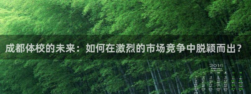 尊龙官网下载官方客服电话：成都体校的未来：如何在激烈
