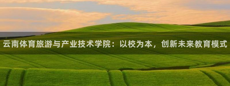 尊龙官网下载平台注册流程视频：云南体育旅游与产业技术